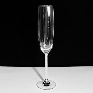 LENOX JUBILEE Champagne CRYSTALS IN STEM / Ultra Rare Discontinued / SCRATCHES